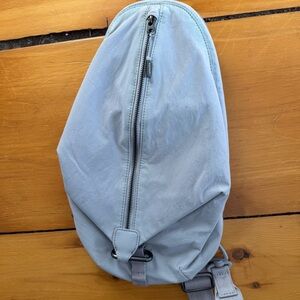 Athleta Light Gray Crossbody Bag